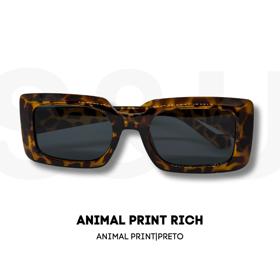 ÓCULOS ANIMAL PRINT RICH